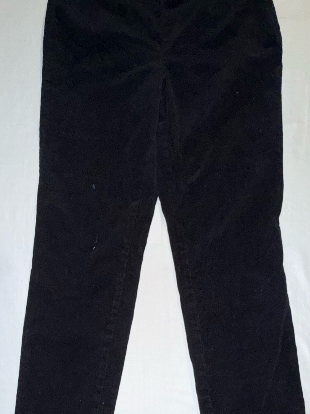 Talbots Black Corduroy Trousers for Women